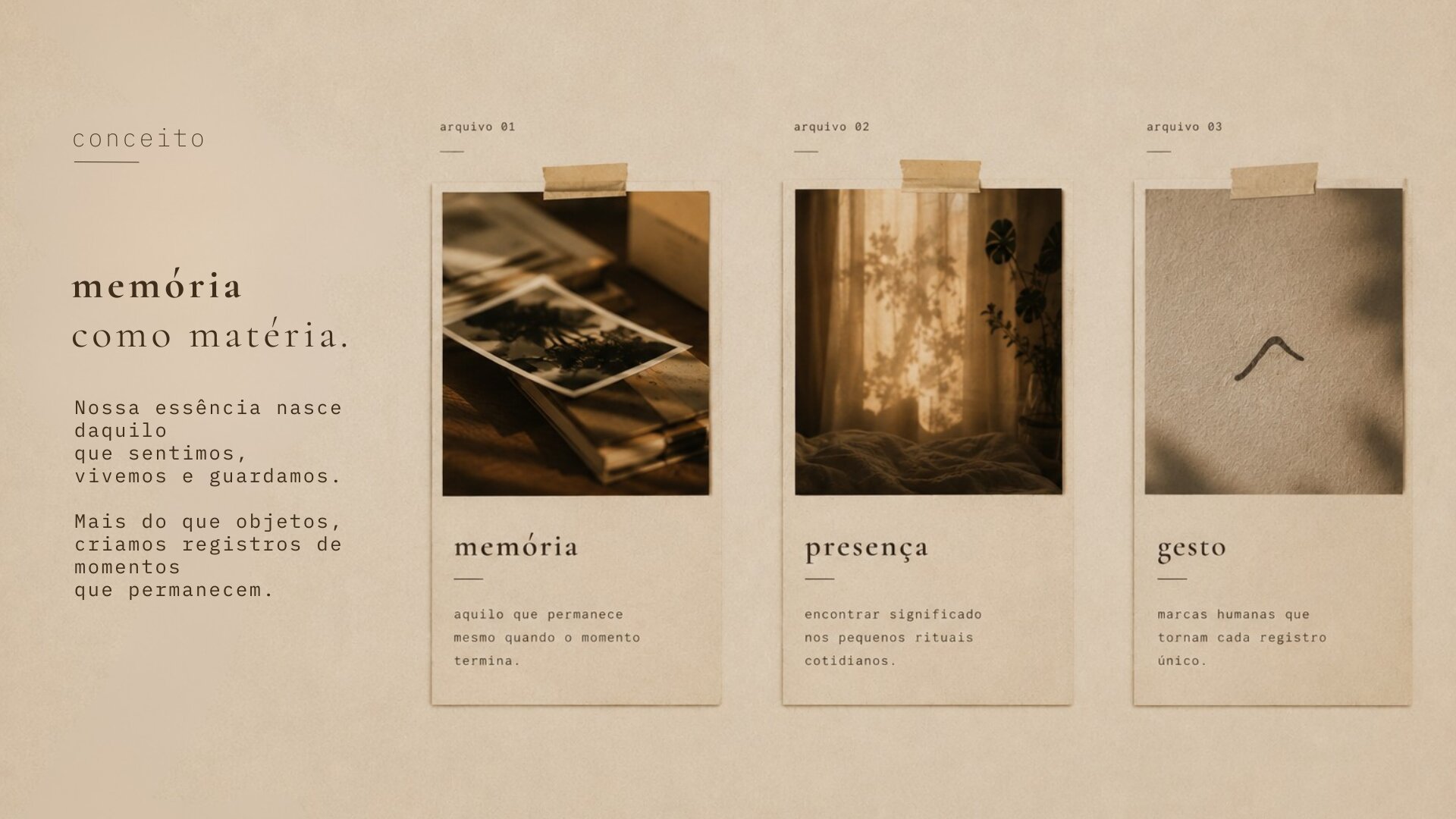Âmbar — imagem do projeto