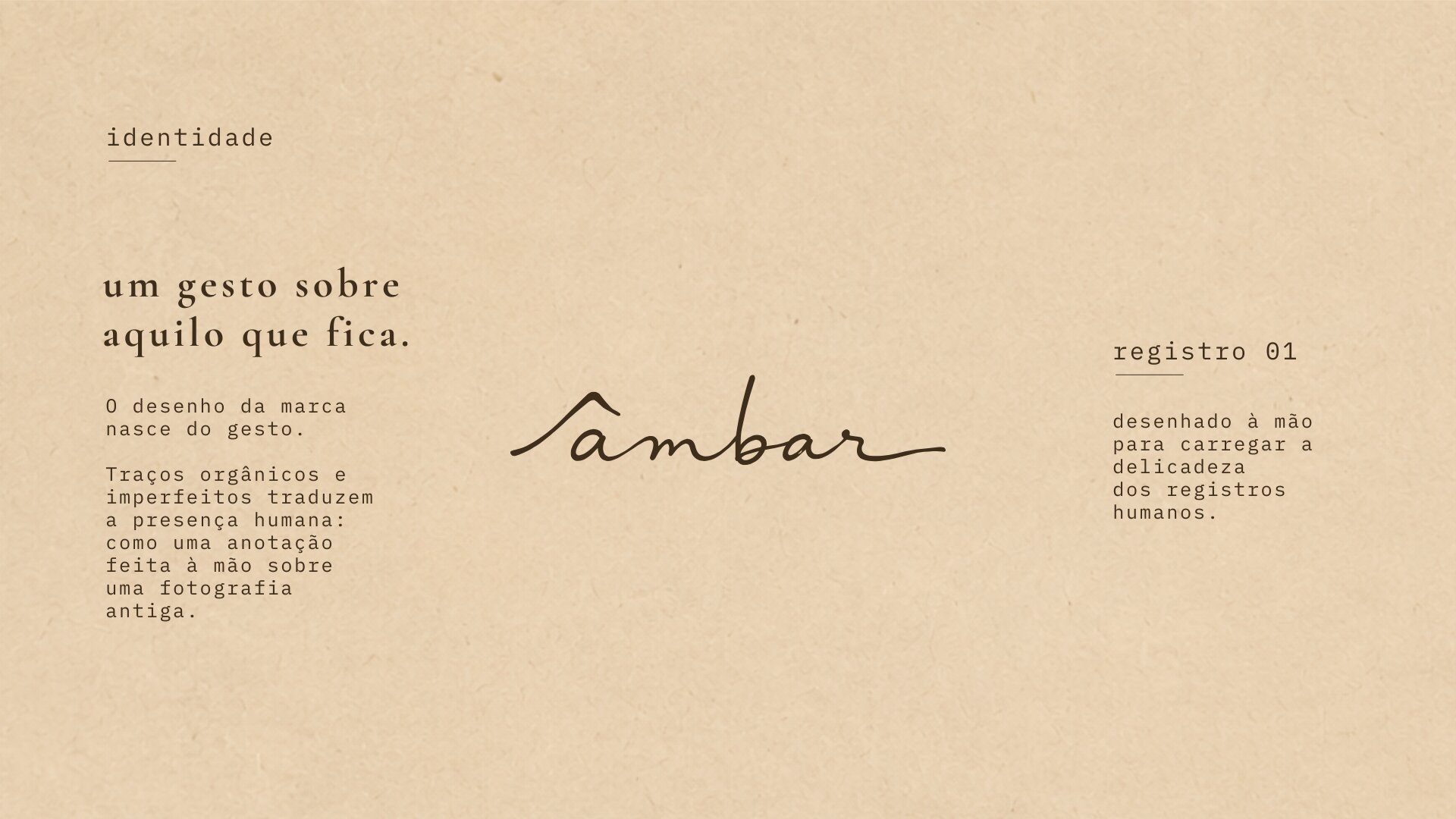 Âmbar — imagem do projeto