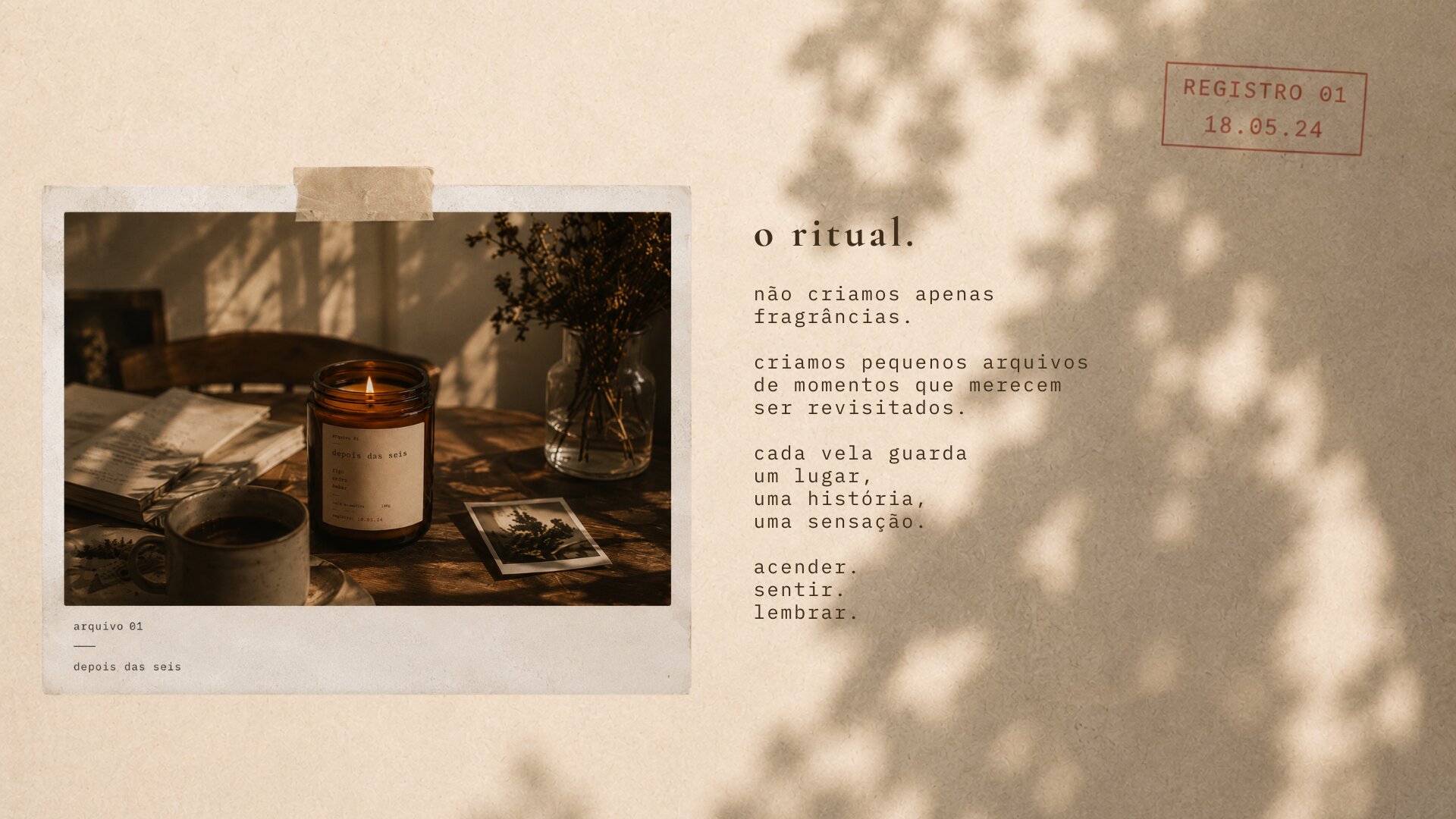 Âmbar — imagem do projeto