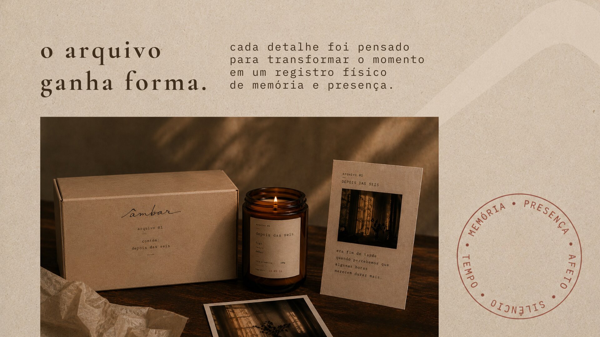 Âmbar — imagem do projeto