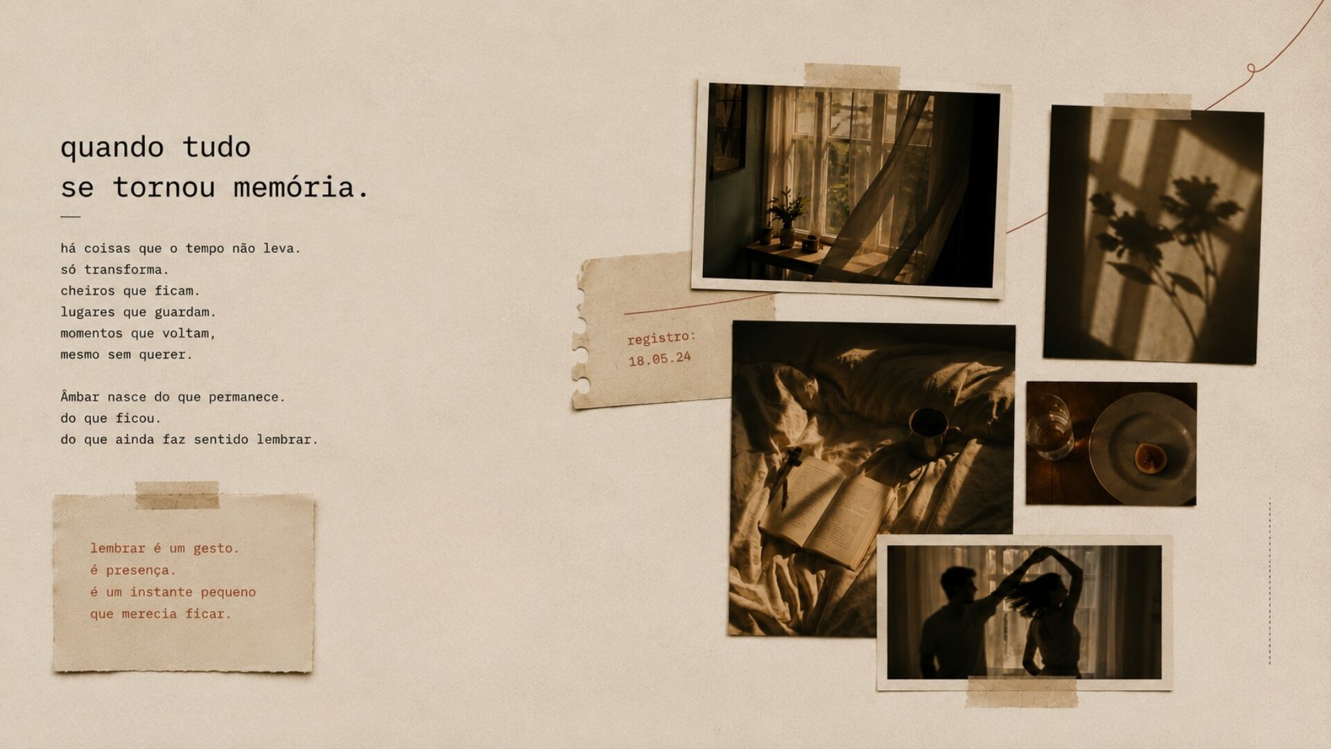 Âmbar — imagem do projeto